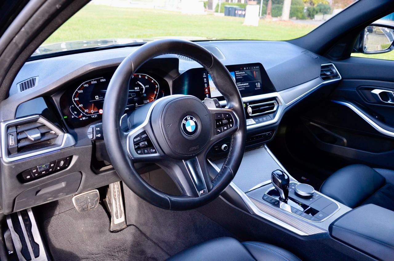 Bmw M340i xDrive Touring 374cv auto, TUTTI SERVICE UFF BMW, UFF ITALIANA, EURO 6D-TEMP, NAVI, RETROCAMERA, PERMUTE