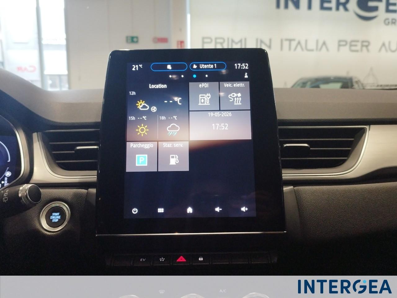 RENAULT Captur 1.6 E-Tech phev Intens 160cv auto my