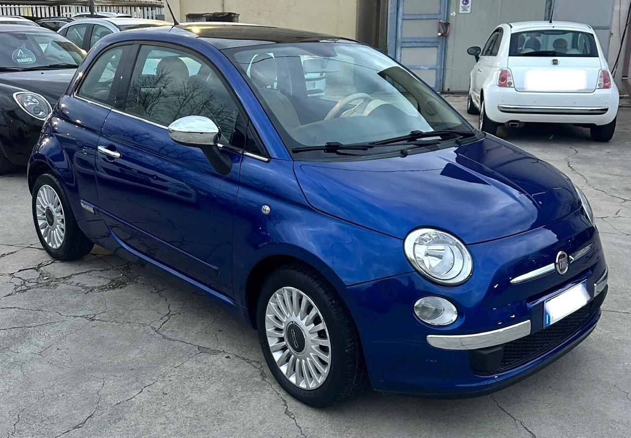 Fiat 500 1.2Benz 69cv Lounge 77000 KM ORIGINALI
