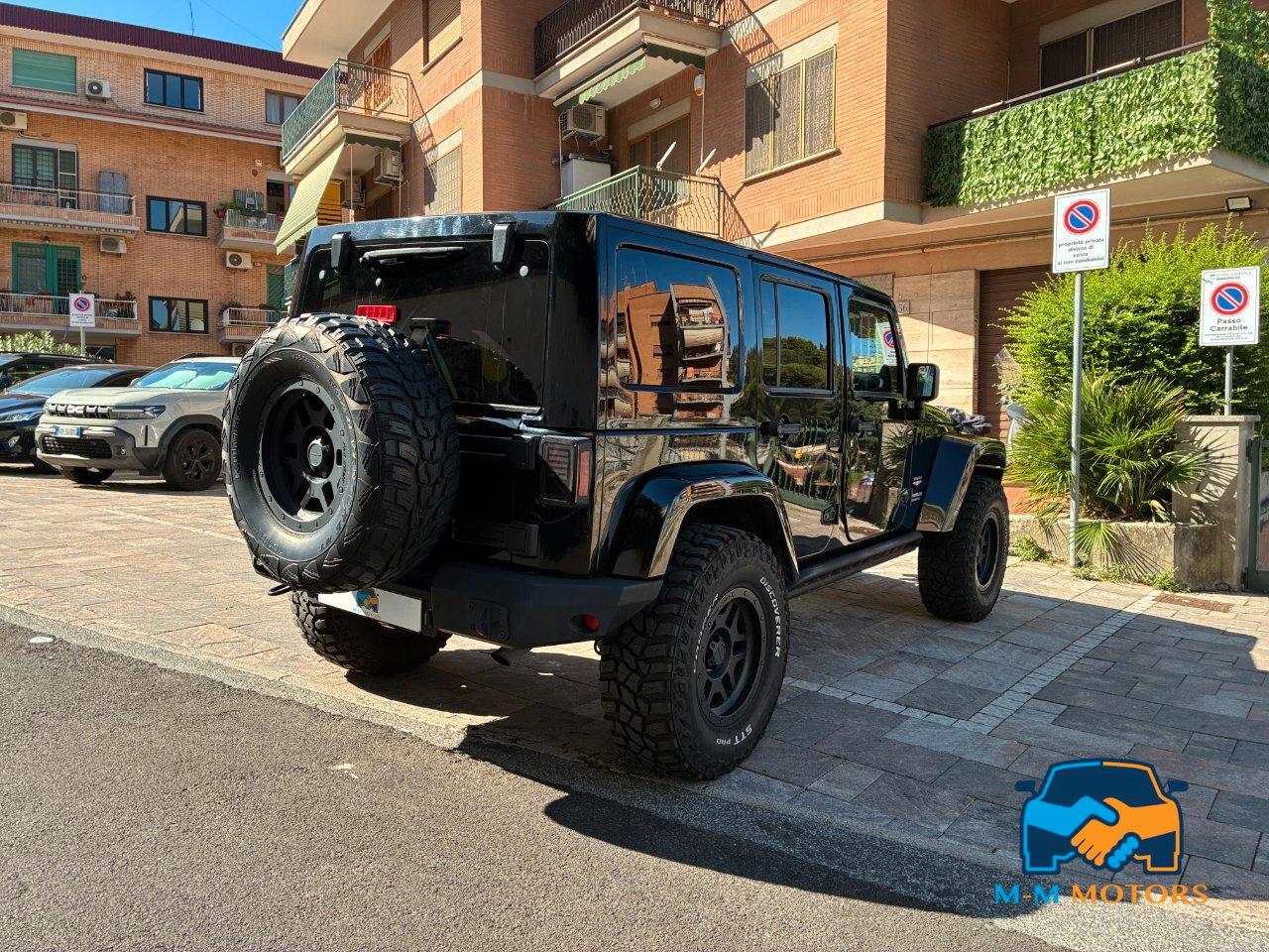 Jeep Wrangler 2.8 crd Unlimited Sahara 200 cv auto