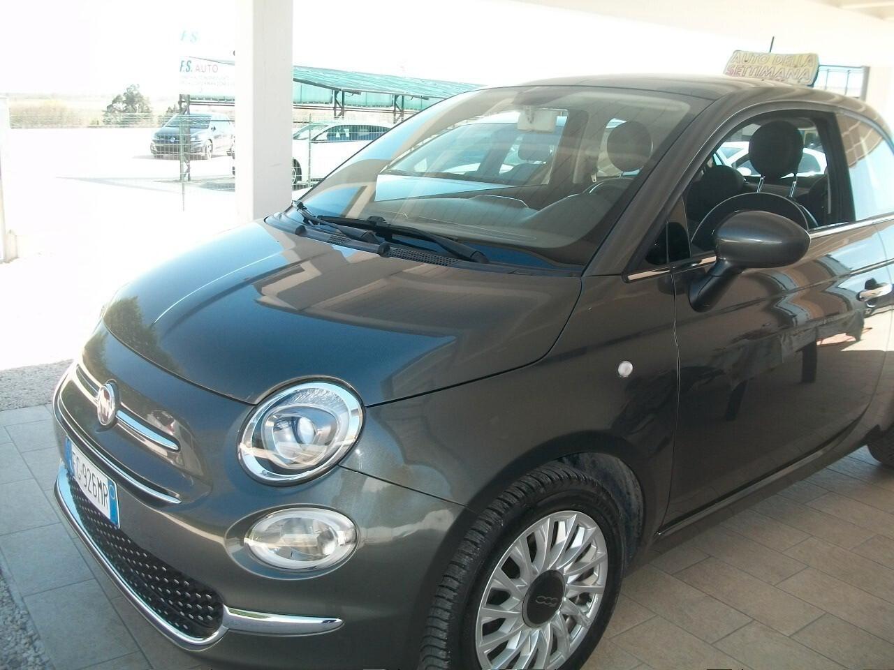 Fiat 500 1.2 LoungeDEL 2017 BENZINA EURO 6 SI NUOVI PATENTATI