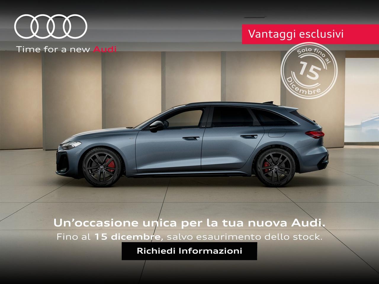 Audi A5 avant 2.0 e-hybrid s line edition quattro 299cv s-tronic