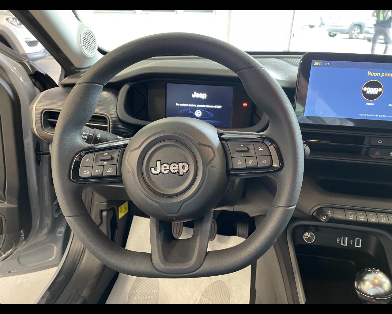 JEEP Avenger Benzina Avenger Longitude 1.2 100cv