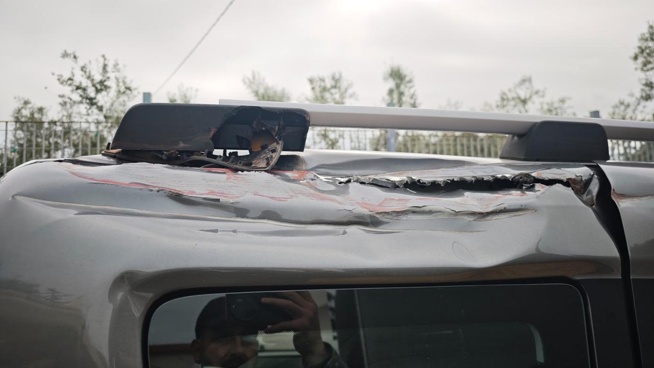 Fiat Doblò 1.6 M-Jet 7 posti 95cv incidentato solo parte superiore