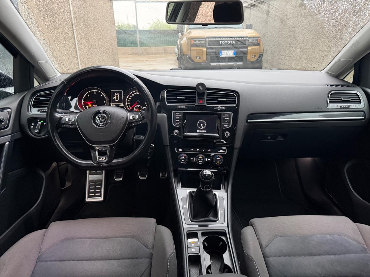 VW GOLF 7 2017 1.6TDI GANCIO TRAINO 1500KG
