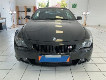 BMW 650 i Cabrio M6 PACK ! 1PROPRIETARIO ! TOTAL BLACK !