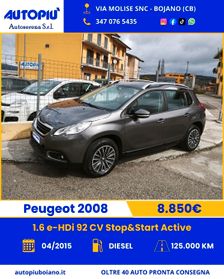 Peugeot 2008 1.6 e-HDi 92 CV Stop&Start Active