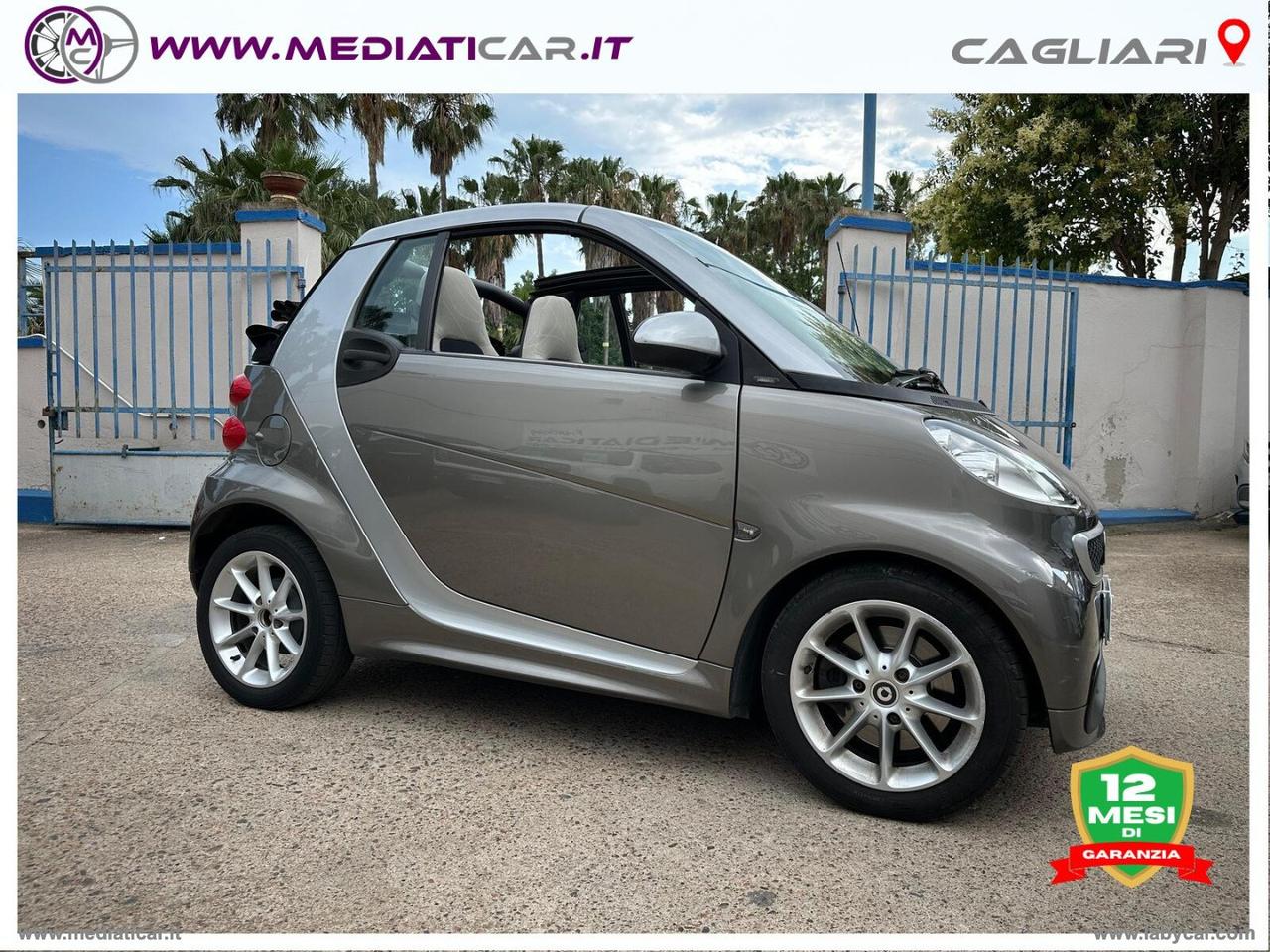SMART fortwo 1000 52 kW MHD cabrio passion