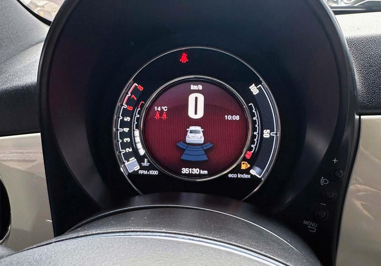 Fiat 500 1.0 Hybrid Dolcevita Interni Misto Pelle