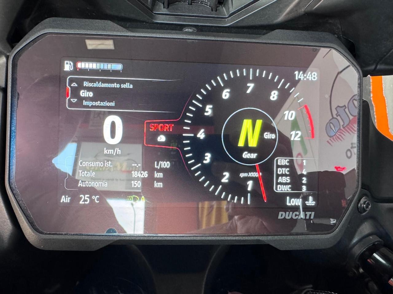 Ducati Multistrada V4 RALLY TRAVEL & RADAR