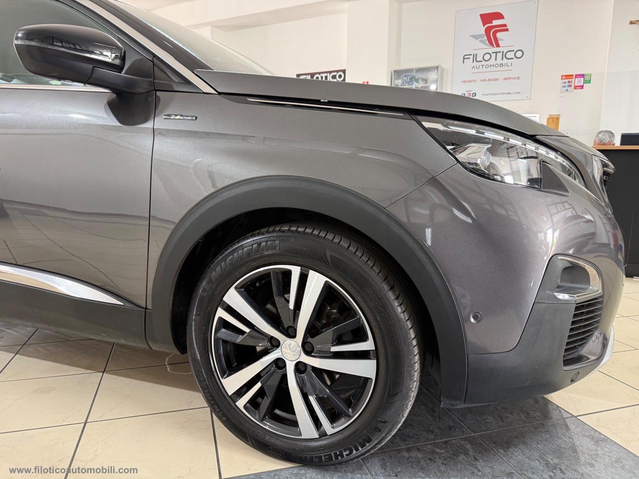 PEUGEOT 3008 BlueHDi 130 S&S EAT8 GT Line USATO CERTIFICATO CON GARANZIA PLUS