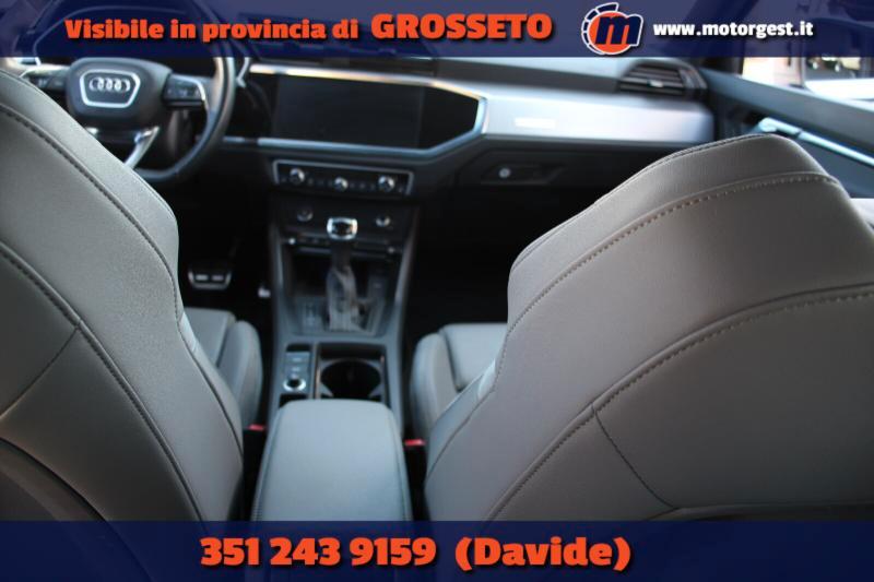 Audi Q3 Sportback 45 2.0 tfsi S line edition quattro 245cv s.-tronic