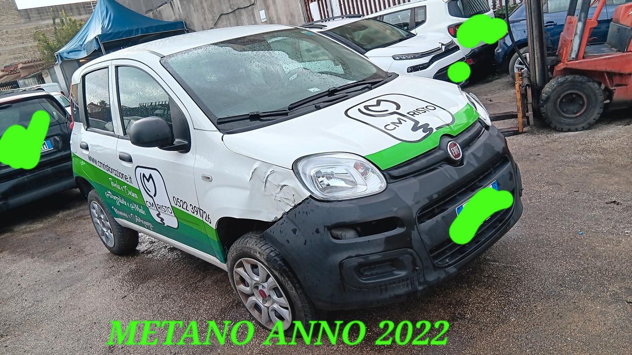 Fiat Panda METANO INCIDENTATA SINISTRATA MONDIALCARS 022