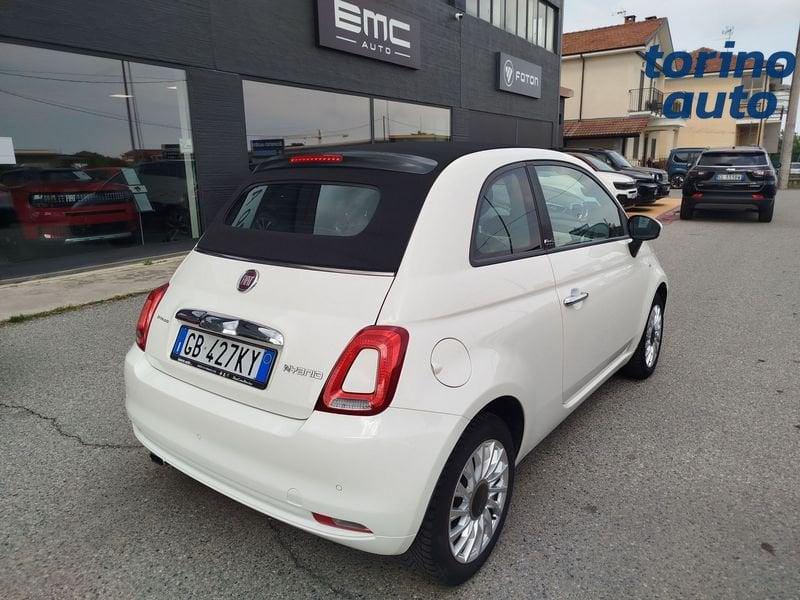 FIAT 500C Hybrid 1.0 70cv Ibrido Lounge