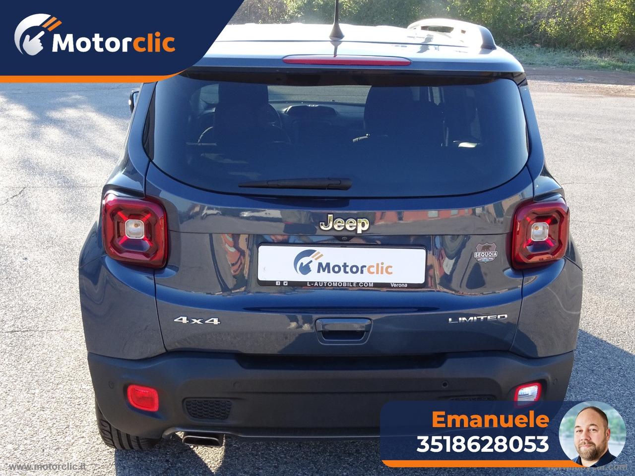 JEEP Renegade 2.0 Mjt 140 CV 4WD AD. Limited