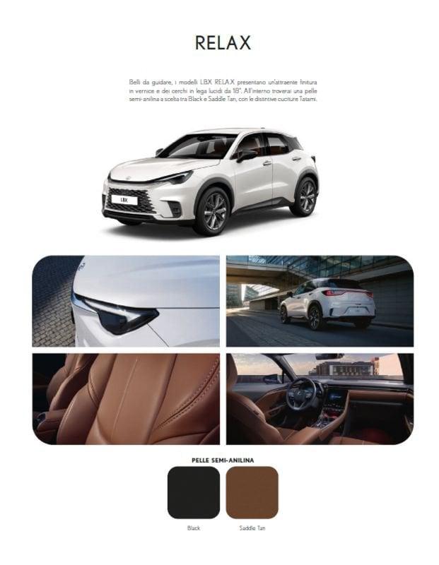 Lexus LBX Hybrid Relax