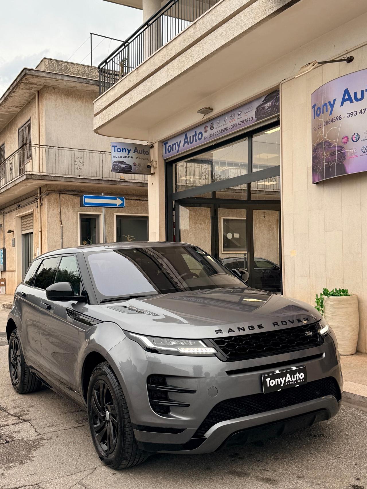 Land Rover Range Evoque 2.0d i4 mhev R-Dynamic 204cv auto NAVI,TELECAMERA,APPLE CARPLAY,VIRTUAL COCKPIT,ANDROID AUTO,INTERNI
