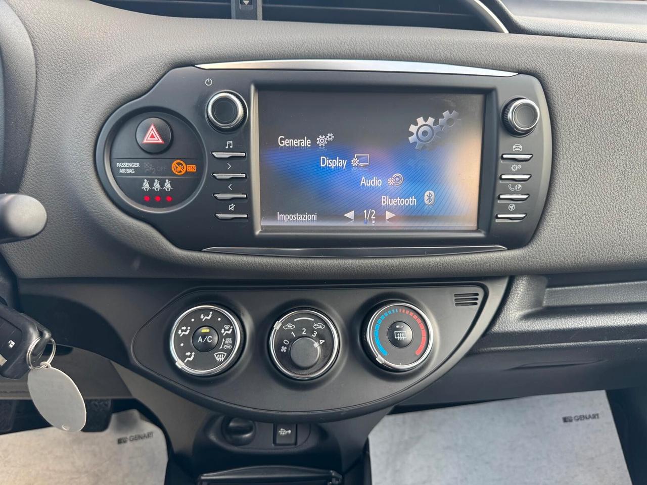 Toyota Yaris 1.0 BENZ 72CV 5P ACTIVE FULL OPTIONAL 2019