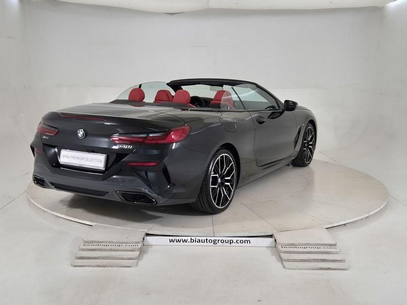BMW Serie 8 Cabrio Serie 8 G14 LCI 2022 Cabrio 840i Cabrio xdrive auto