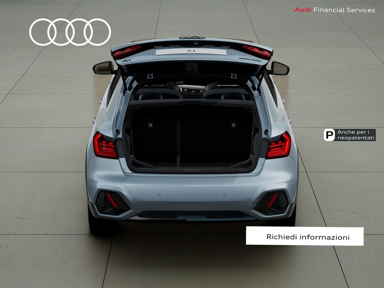 Audi A1 allstreet 30 1.0 tfsi identity contrast 116cv s tronic
