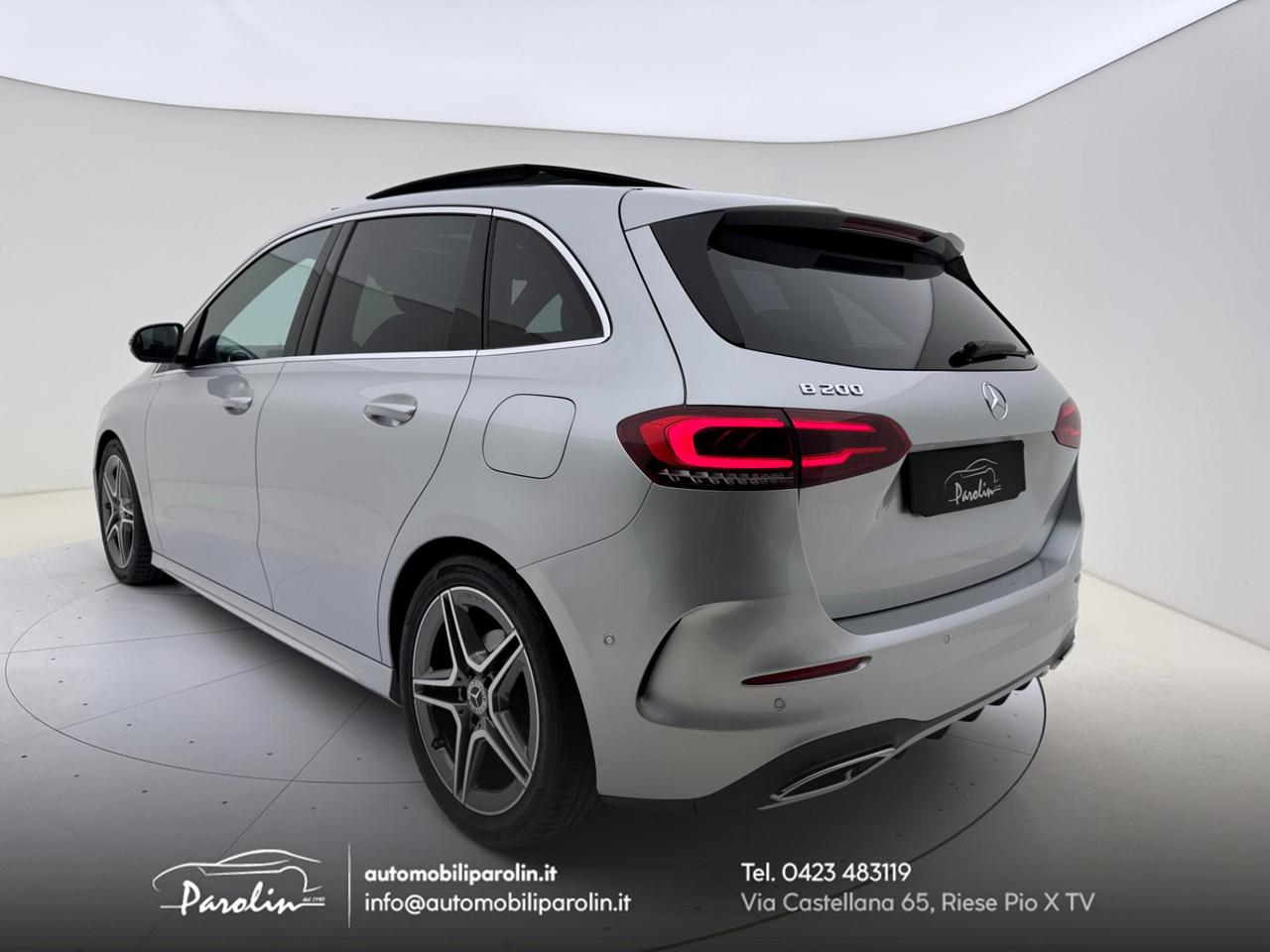 Mercedes Classe B B 200 d Premium auto AMG Tetto-CarPlay-ACC-360°