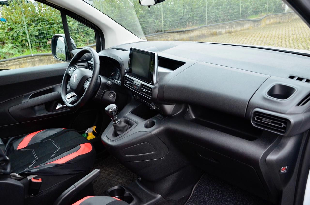 CITROEN BERLINGO 1.5 BLUEHDI M FEEL 130cv, GARANZIA UFF CITROEN, UNICOPROPRIETARIO, NO IVA, ALLESTIMENTO FOCACCIA CERVIA, PERMUTE