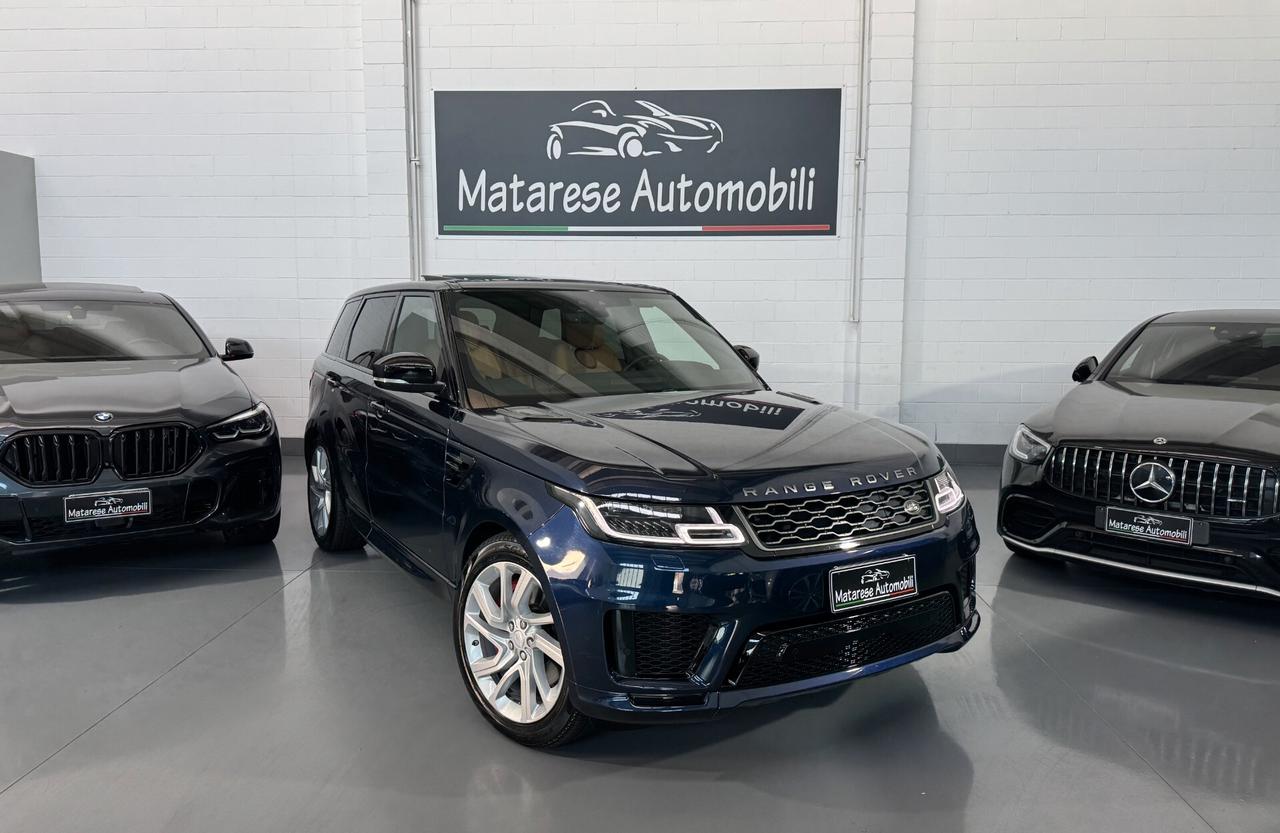 Land Rover Range Rover Sport HSE P400e Dynamic PHEV 2.0cc 404cv Tagliandi ufficiali Tetto apribile Gancio Traino