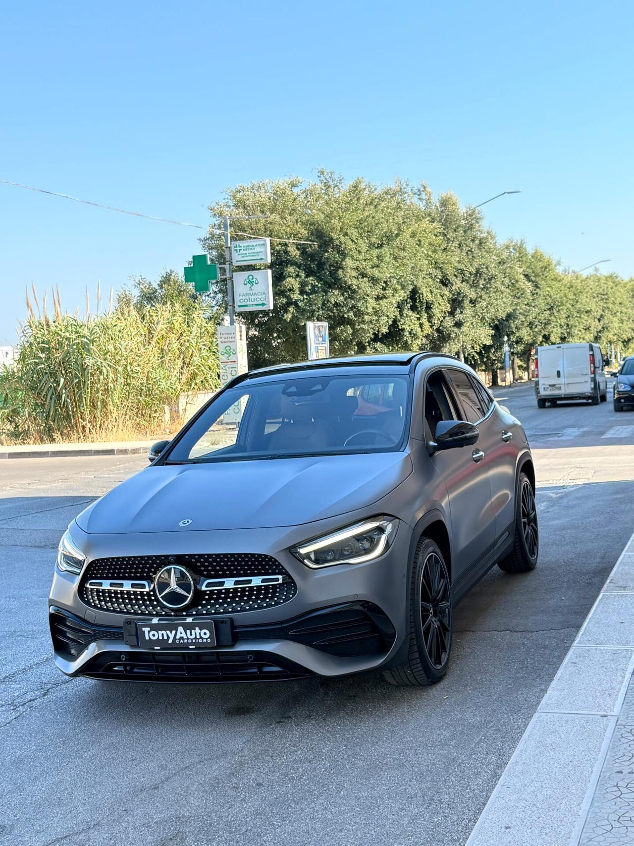 Mercedes-benz GLA 250 Premium auto AMG LINE CON TETTO APRIBILE/PANORAMICO,LUCI SOFFUSE,TELECAMERA,APPLE CARPLAY,ANDROID AU