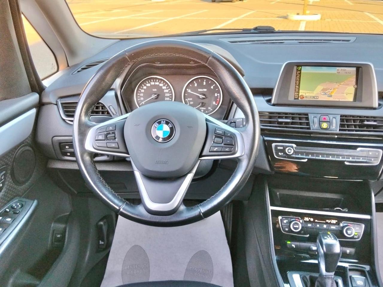 Bmw 218 2.0d 150Cv*7Posti*Automatik*Navi*Aux*Usb