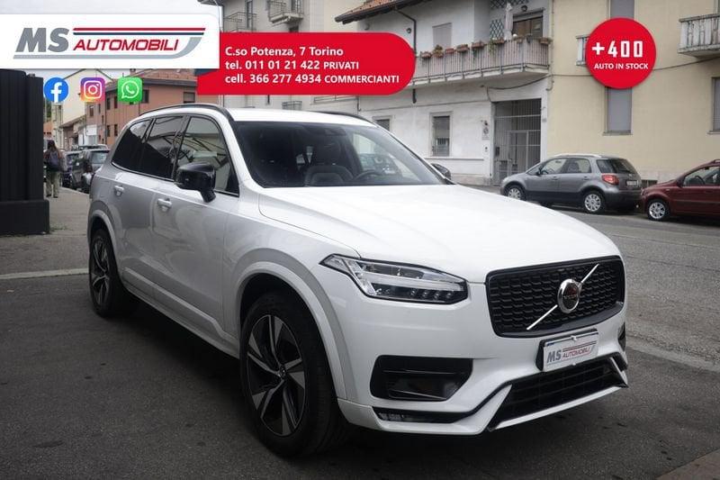 Volvo XC90 Volvo XC90 B5 (d) AWD Geartronic R-design 173KW ANNO 2021 Unicoproprietario
