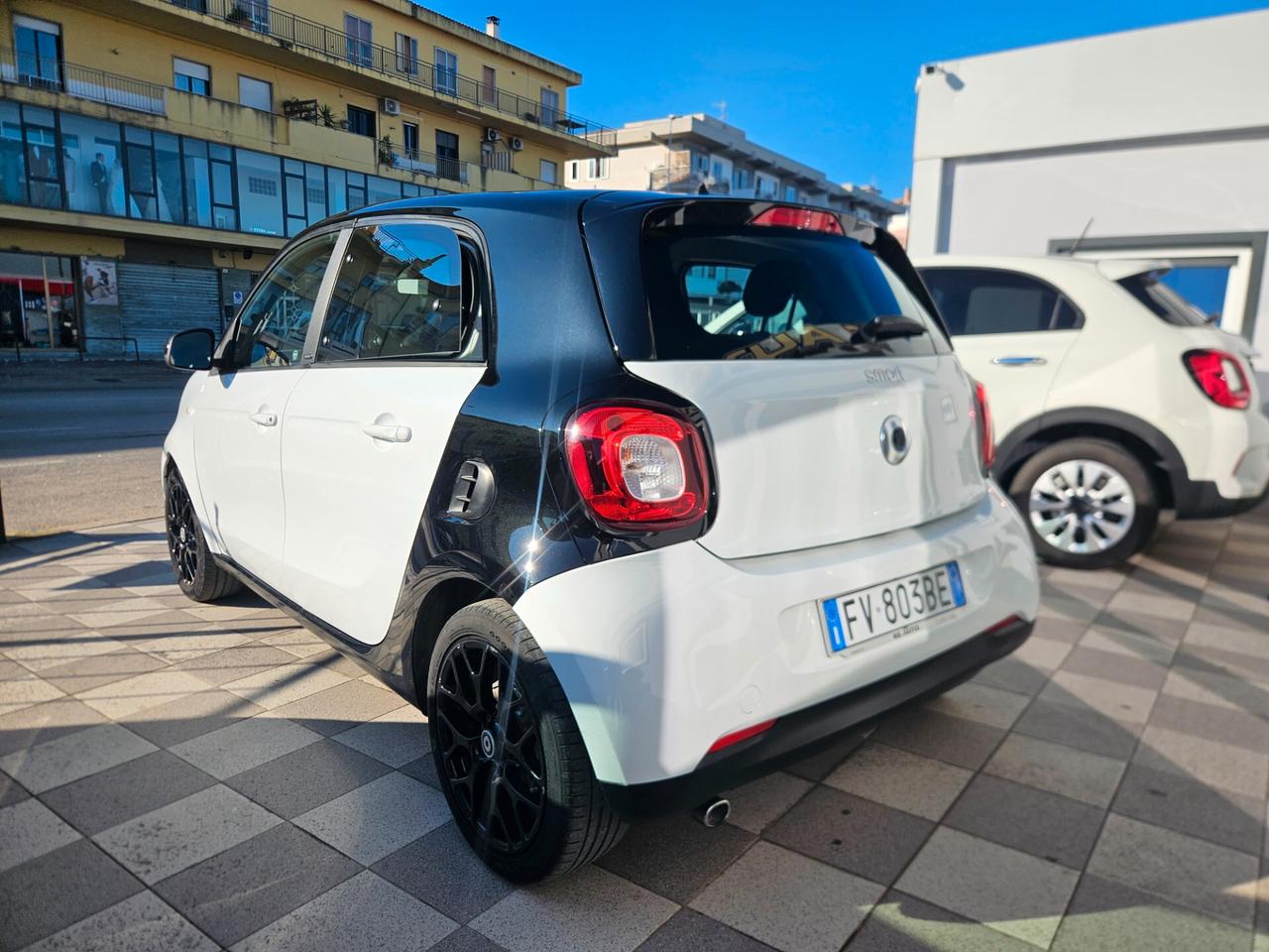 Smart ForFour 70 1.0 twinamic Nightsilver Bicolor