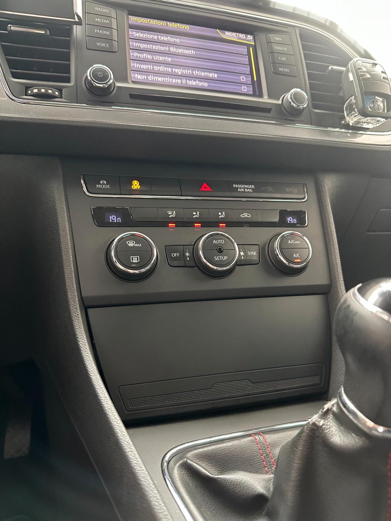 Seat Leon 1.4 Turbo, Euro 5B, tenuta e usata da amatore, garantita e certificata