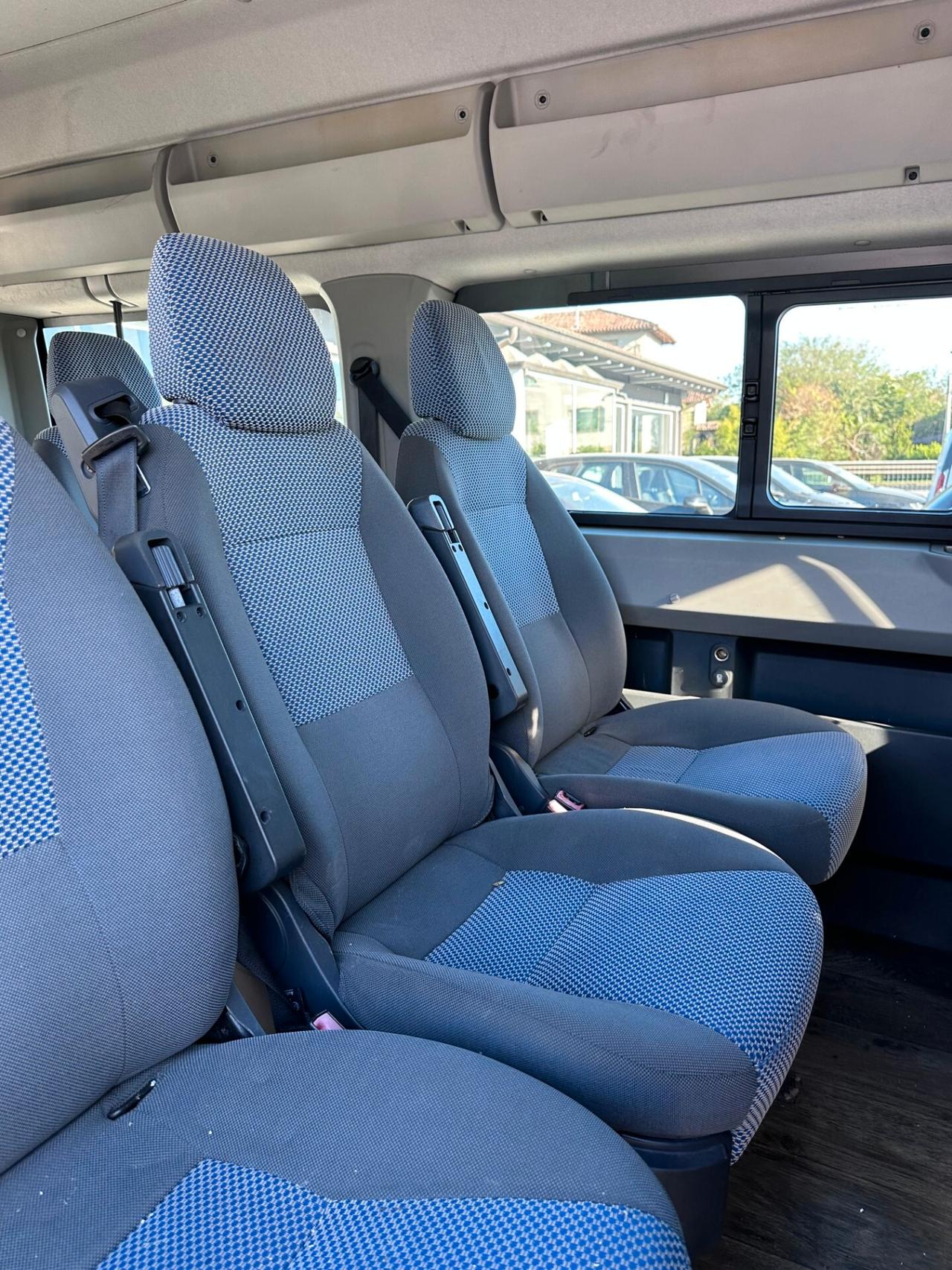 FIAT DUCATO 9 POSTI 33 2.3 MJT PL-TM PANORAMA 9 POSTI PASSO LUNGO TETTO ALTO GANCIO TRAINO