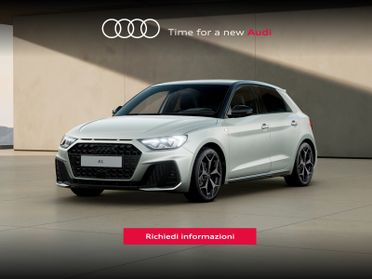 Audi A1 sportback 30 1.0 tfsi identity black 116cv s-tronic