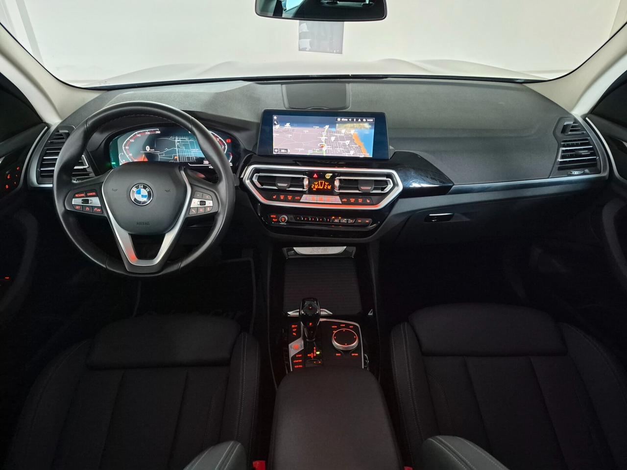 BMW X3 SDRIVE 18D MHEV AUTO LED PELLE C.18 APPLE CAR PLAY/ANDROID AUTO 360° COCKPIT PLUS SED. SPORT ELETT. RISCALDABILI