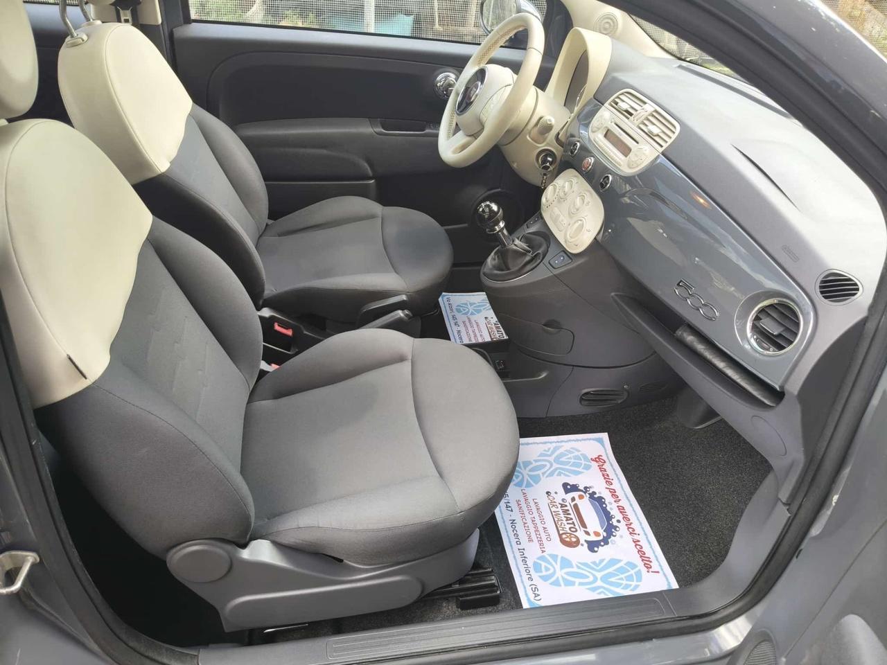 FIAT 500 GPL DI SERIE LOUNGE FINE 2013 NUOVA