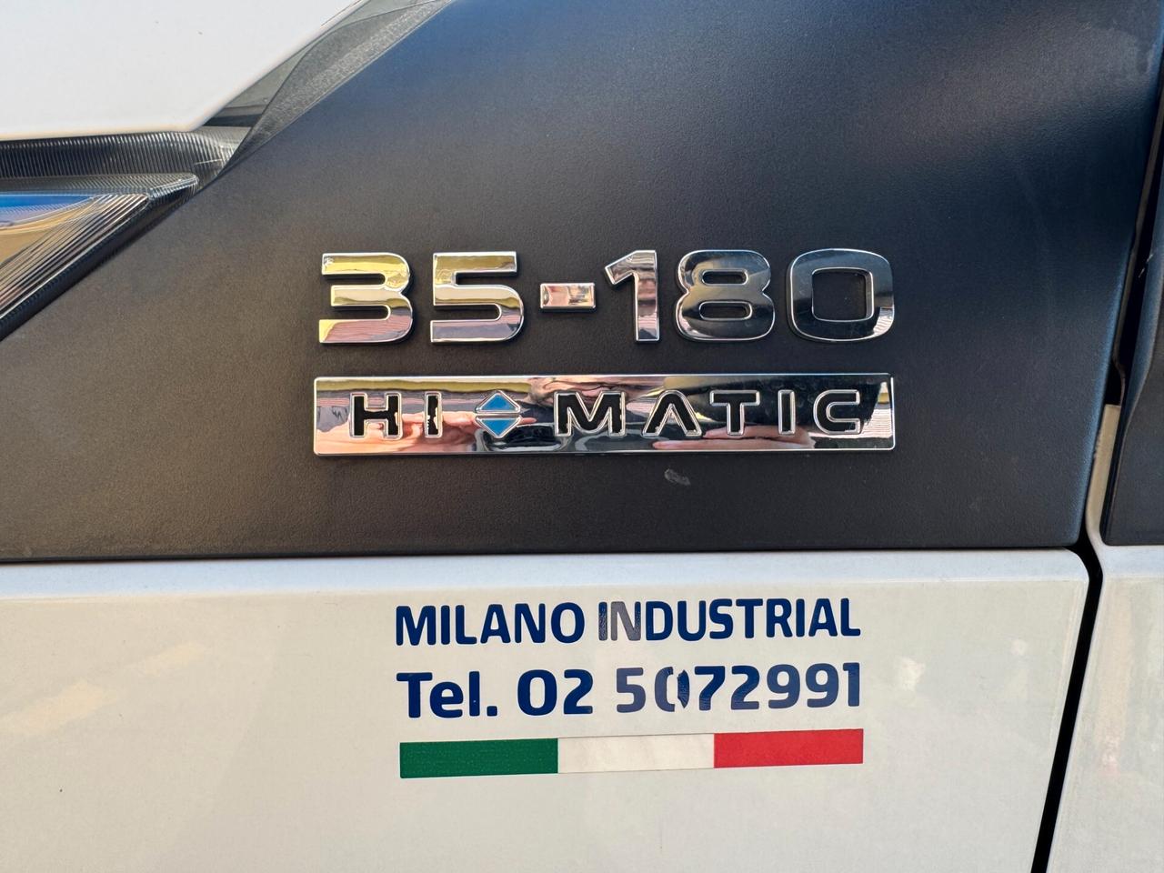IVECO DAILY 35-180 HPT 3.0 - HI-MATIC - CAMBIO AUTOMATICO - 4.90M CASSONE - 2018