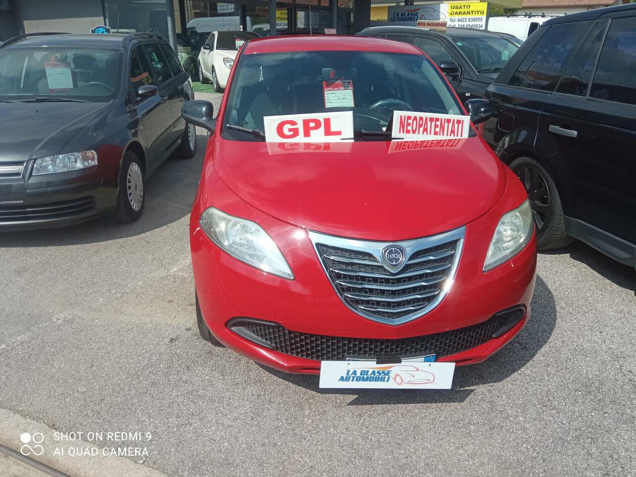 Lancia Ypsilon 1.2 69 CV 5 porte GPL Ecochic Gold