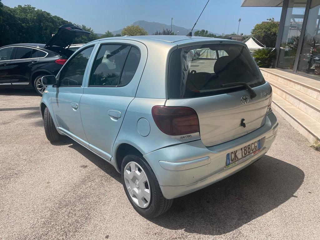 Toyota Yaris 1.4 tdi D-4D cat 5 porte Blue NEOPATAENTATI
