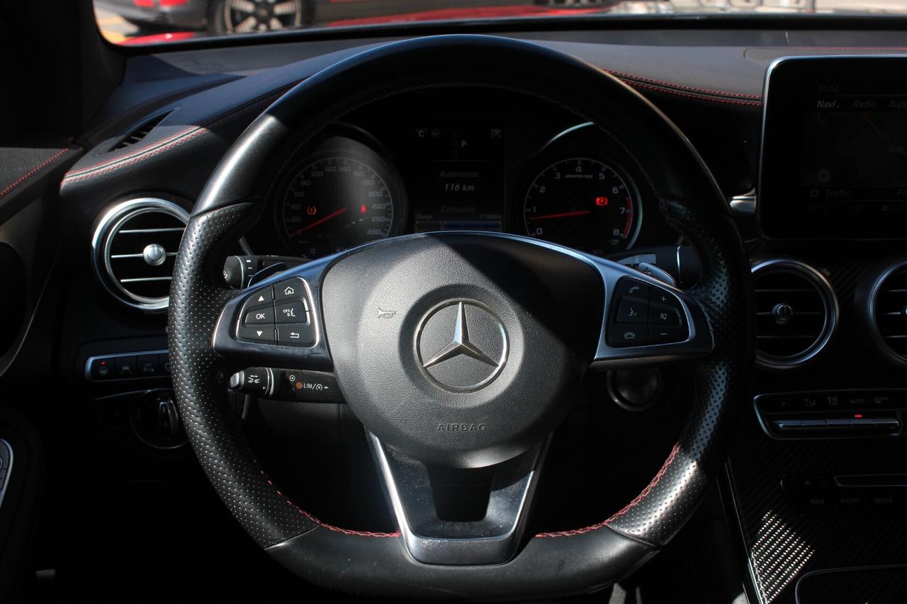 Mercedes-benz GLC Coupè 43 AMG 4MATIC AUTO TETTO PANORAMICO CERCHI AMG 21"