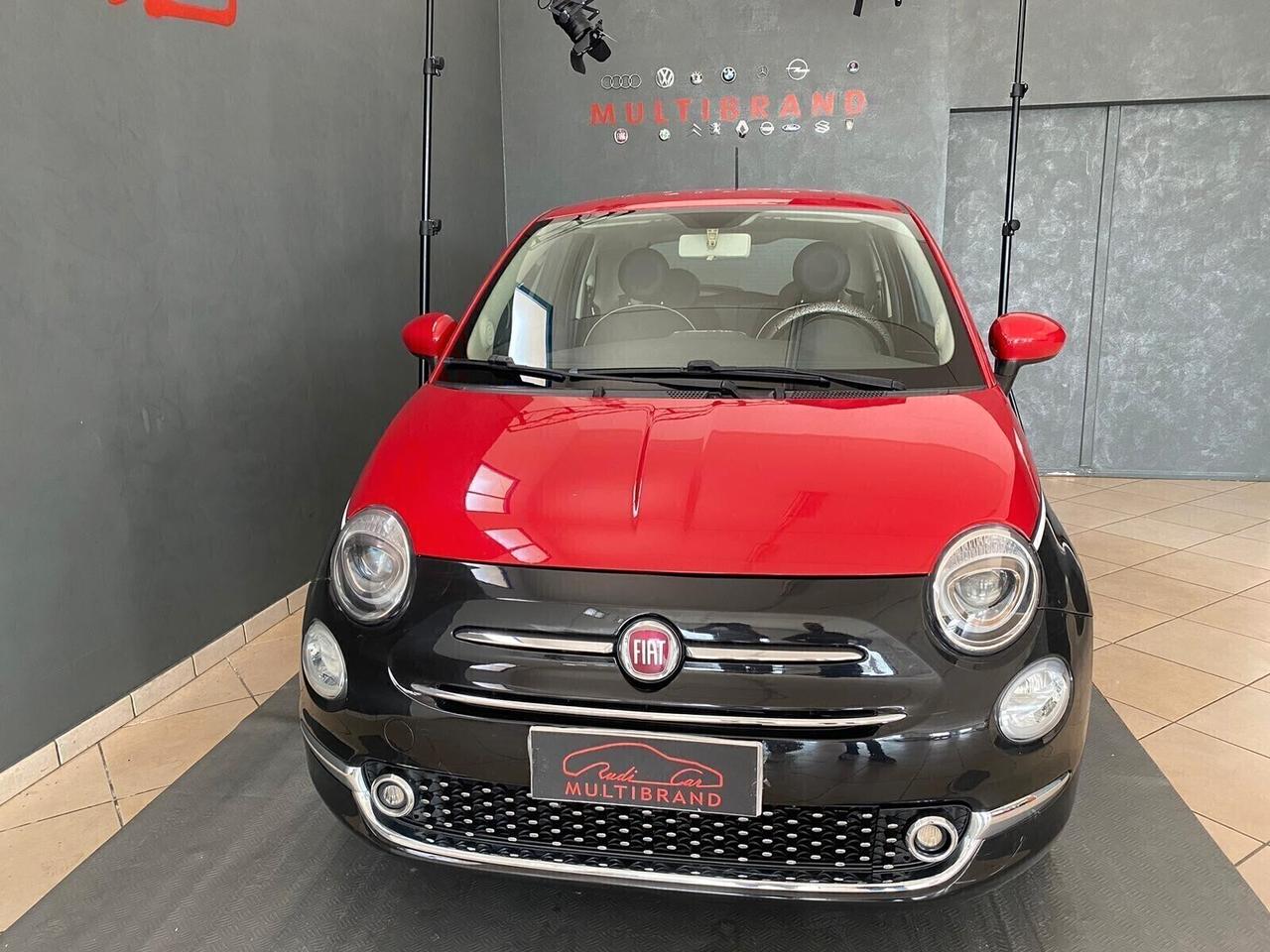 Fiat 500 1.2 Lounge With Black /Red