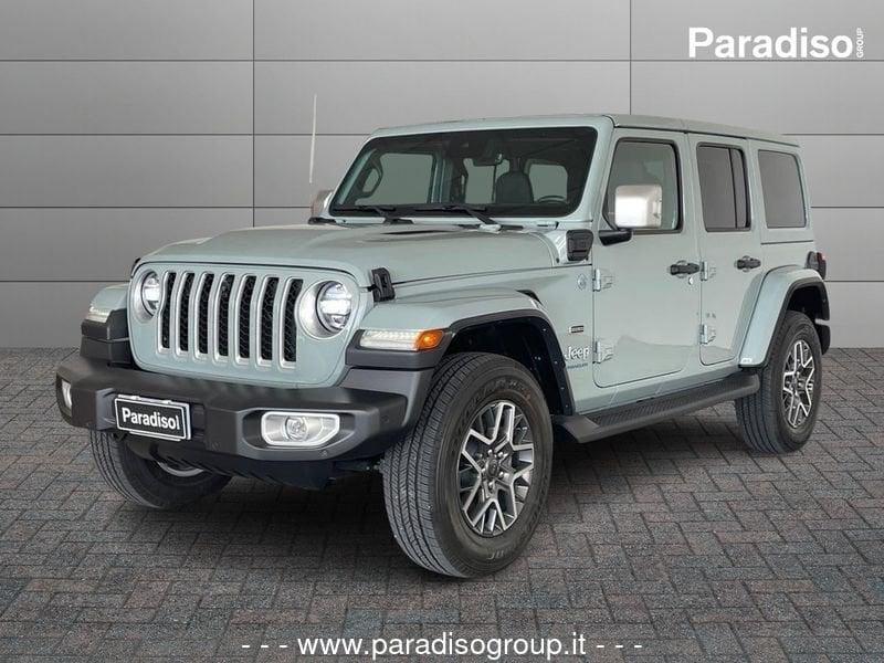Jeep Wrangler wranler phev Plug-In Hybrid My23 Sahara 2.0 4xe Phev 380cv At8