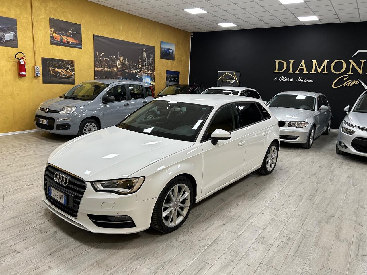 AUDI A3 1.6 Tdi 110 cv “NAVI/LED/VETRI OSC”-2016