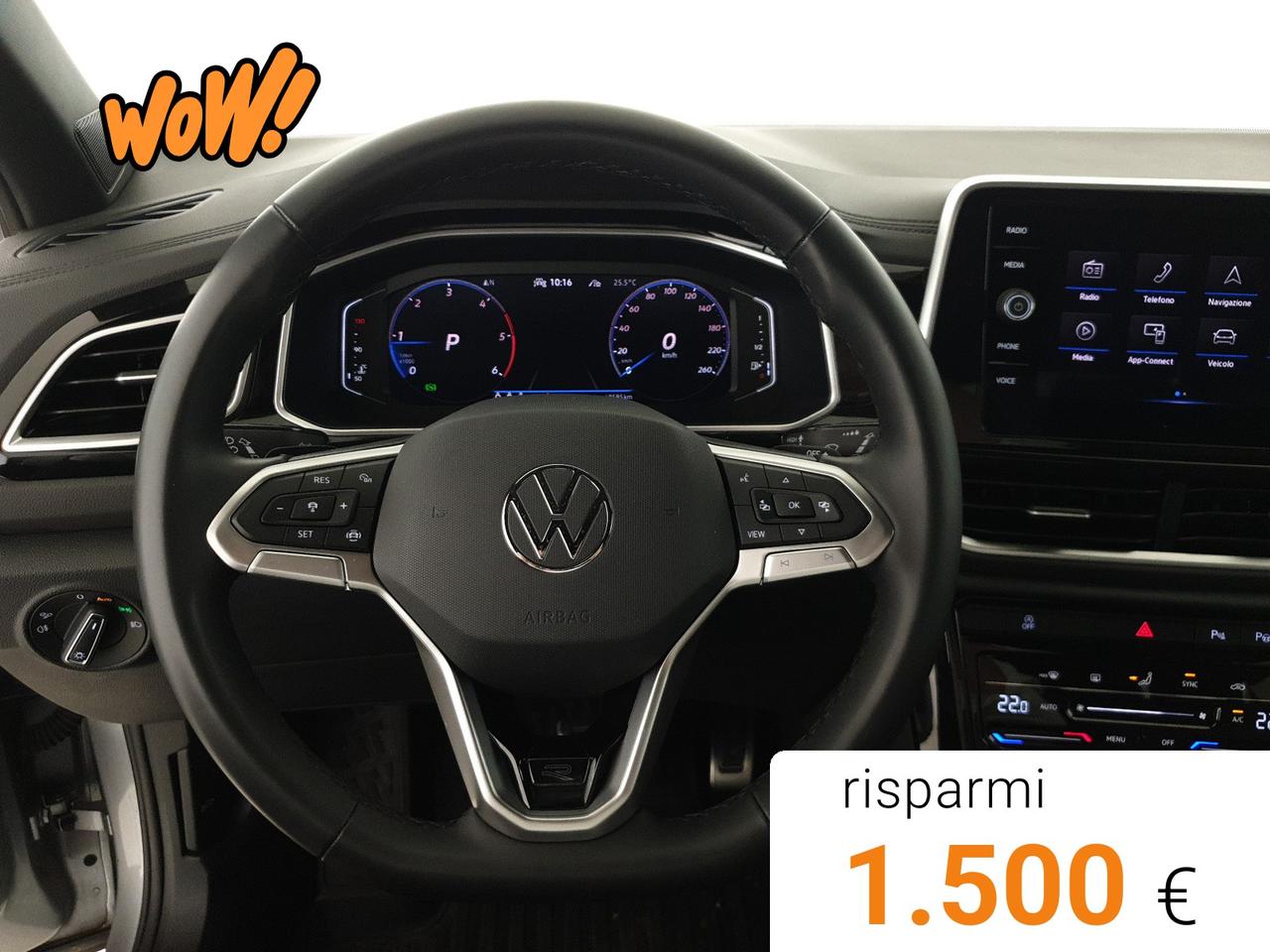 Volkswagen T-Roc 2.0 tdi r-line 4motion 150cv dsg