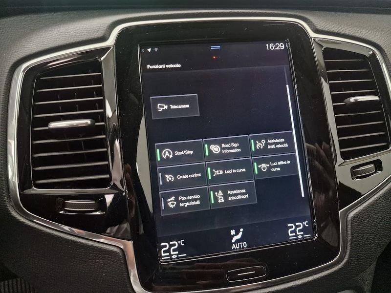 Volvo XC90 D5 AWD Geartronic 7 posti Momentum Euro 6 D-Temp
