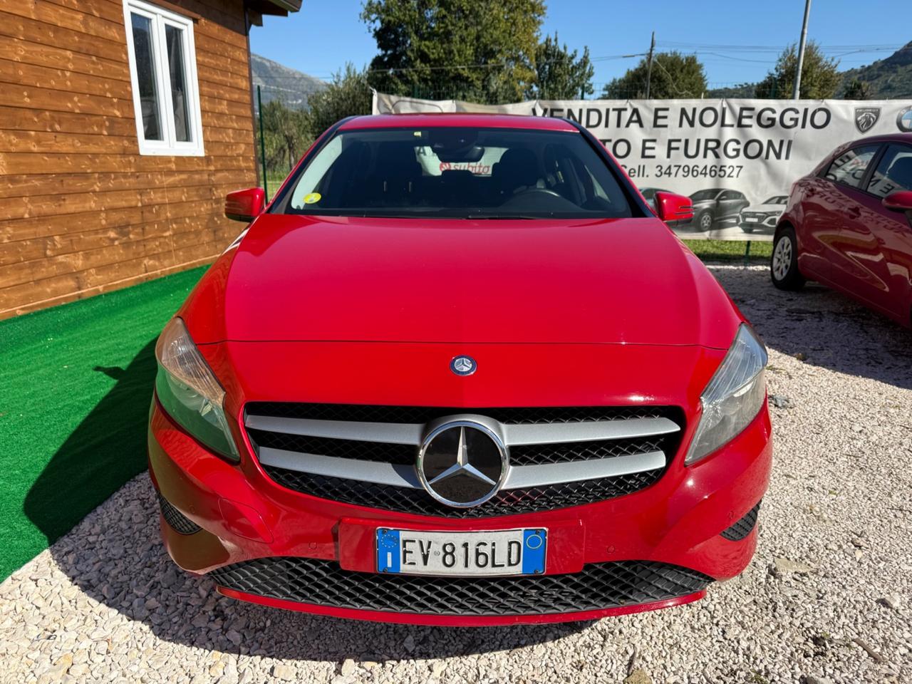 Mercedes-benz A 160 CDI Automatic Rosso Ferrari