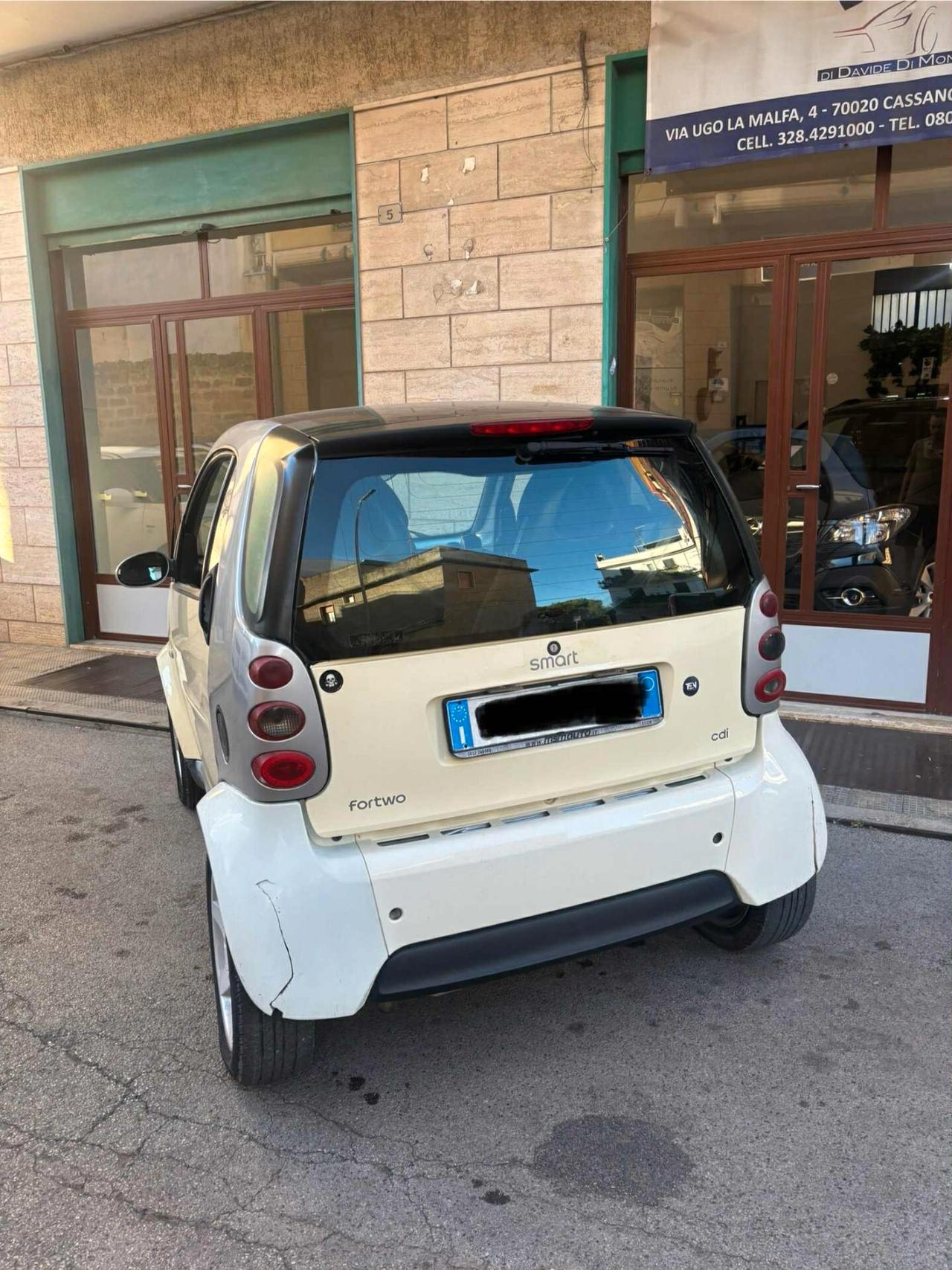 Smart ForTwo 800 coupé pure cdi