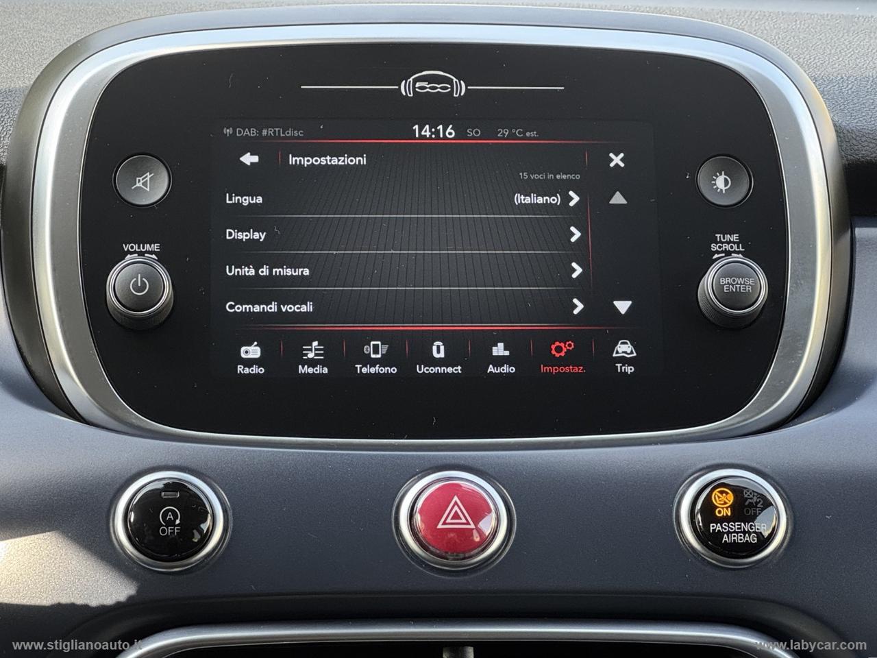 FIAT 500X 1.3 M.Jet 95 CV Connect