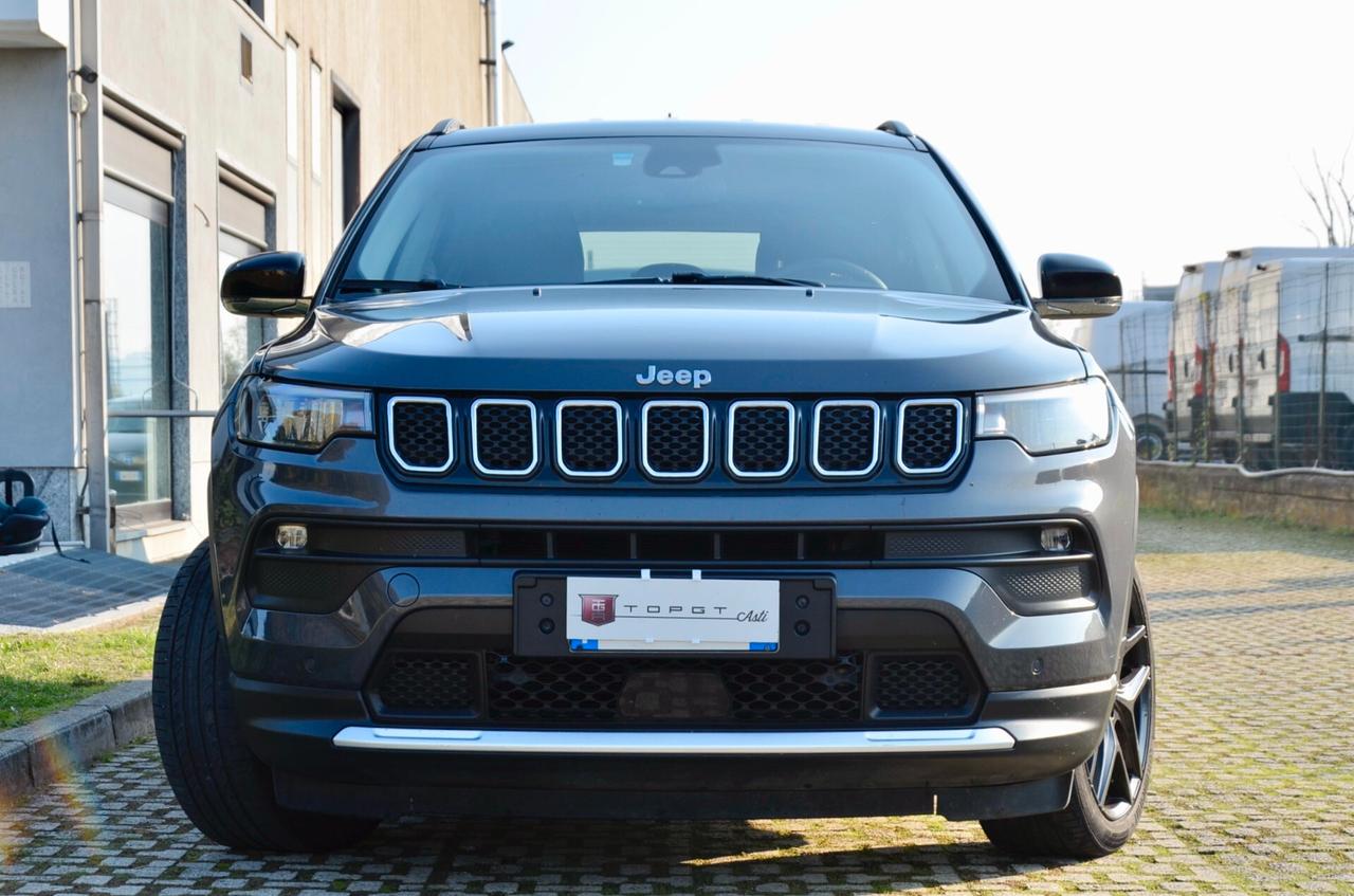 JEEP COMPASS 1.3 TURBO T4 LIMITED 2WD 150cv DDCT GPL, UFF ITALIANA, SERVICE BOOK, EURO 6D, FARI LED, RETROCAMERA, PERMUTE