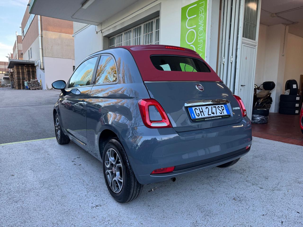 Fiat 500 C 1.0 hybrid (Red) 69Cv GARANZIA 24 MESI